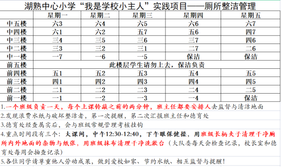 厕所整洁管理